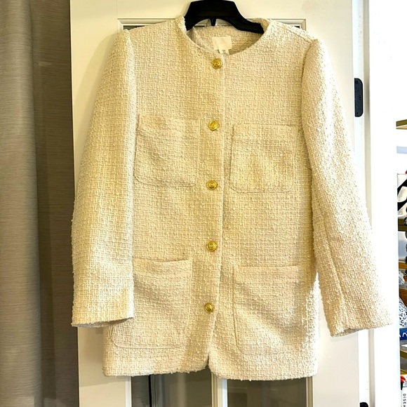 H&M Tweed Blazer with Gold Buttons - Picture 1 of 2